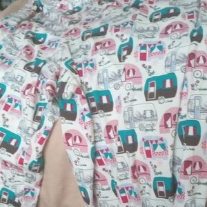 Women's Camper Print Pajama Bottoms